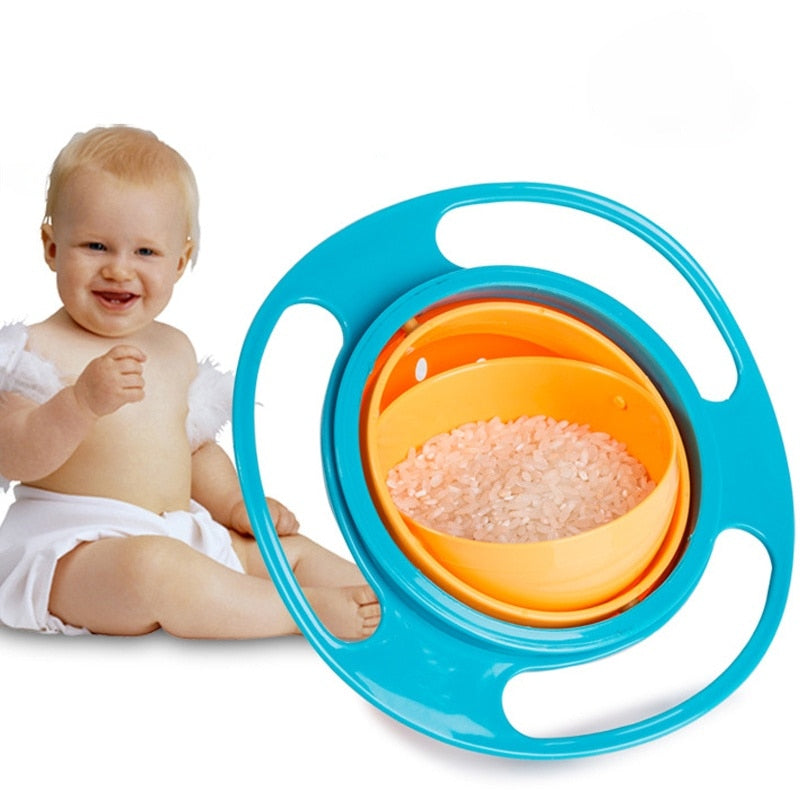 Prato Giro360/ Prato Para Alimentação Giratório 360º - Tigela Infantil Anti Derramamento