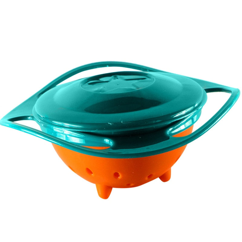Prato Giro360/ Prato Para Alimentação Giratório 360º - Tigela Infantil Anti Derramamento