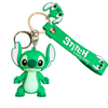 MiniFofura Chaveiro Kids / Pingente Animação Premium Emborrachado Verde