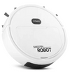 SmartClean - Robô Aspirador de Pó Recarregável Inteligente 325g - Branco
