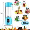 🥤 Mini Liquidificador Portátil Recarregável USB – Compacto, Potente e Perfeito para o Dia a Dia - Cores Sortidas