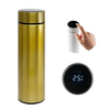 Garrafa Térmica Inteligente com LED e Termômetro Digital – 500ml - Dourado