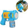 Azul - Bubble Gun – Pistola de Bolhas Automática