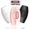Kit de Cuidados Femininos - Lixador de Pé Elétrico + Depilador Laser - Cores Variadas