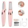 Kit de Cuidados Femininos - Lixador de Pé Elétrico + Depilador Laser - Cores Variadas