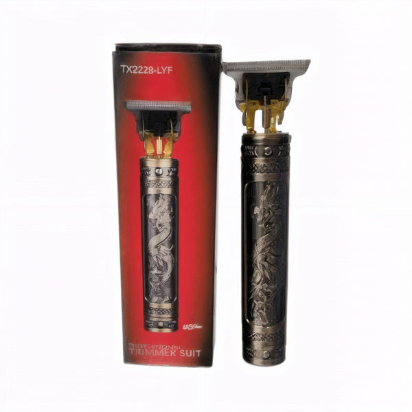 ⚡ Professional Cordless Hair and Beard Trimmer – Dragon Design and High Performance!