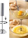 Batedor De Ovos Manual Em Aço Inoxidável