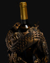 Porta-Vinho Escultura Dragão – Decoração Oriental para Bar ou Sala