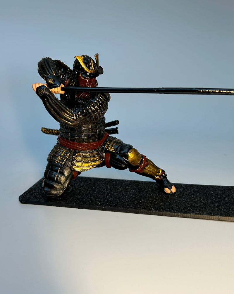 Suporte para Incenso Samurai - A Elegância do Oriente em Sua Casa - Incensário Ornamental Decoração Luta