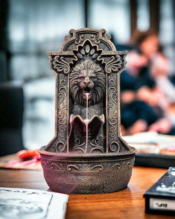 Incensário Decorativo Leão– Estilo Clássico e Majestoso – Poder e Serenidade em uma única Peça