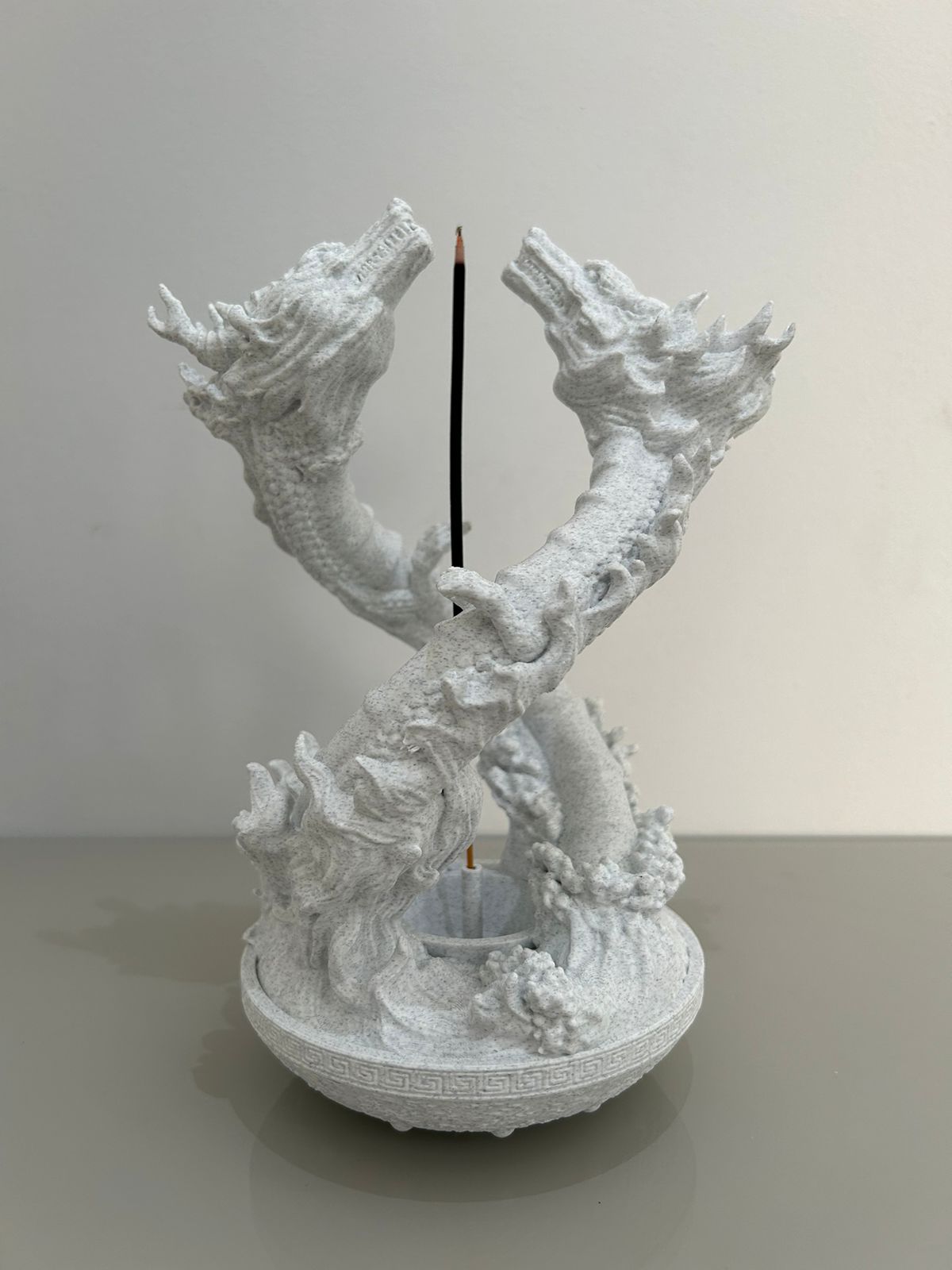 Incensário Oriental Dragão - A Elegância do Oriente em Sua Casa - Incensário Ornamental Decoração