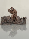 Gamer Joystick Holder - Soldier with Military Style and Barricade