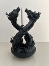 Incensário Oriental Dragão - A Elegância do Oriente em Sua Casa - Incensário Ornamental Decoração
