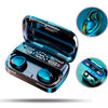 M10 Wireless Bluetooth Earphones with Power Bank 💥 Digital Display, Waterproof and Noise Cancellation