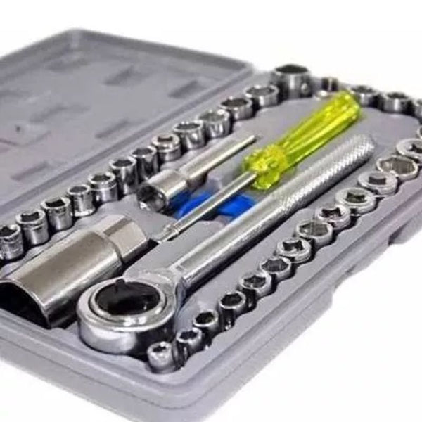 🧰 40-Piece Tool Set with Compact Case – Practicality, Durability, and Versatility in one kit