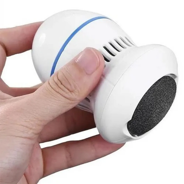 Esfoliador Lixa De Pé Elétrica Recárregavel Motorizado -Branco