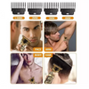 ⚡ Professional Cordless Hair and Beard Trimmer – Dragon Design and High Performance!