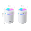 AirFresh Mini/ Mini Umidificador De Ar Portátil Com Lâmpada Noturna LED E Cabo USB - 300 ML