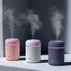 AirFresh Mini/ Mini Umidificador De Ar Portátil Com Lâmpada Noturna LED E Cabo USB - 300 ML