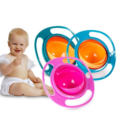 Prato Giro360/ Prato Para Alimentação Giratório 360º - Tigela Infantil Anti Derramamento