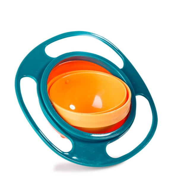 Prato Giro360/ Prato Para Alimentação Giratório 360º - Tigela Infantil Anti Derramamento